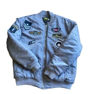 CounterAttack Bomber Men's Jacket with Patches Size 2XL #B24102